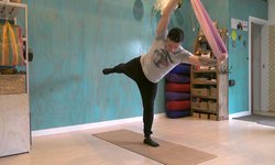 Aerial Yoga - Standing Poses