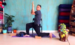 Chair Yoga - Powerful Warrior