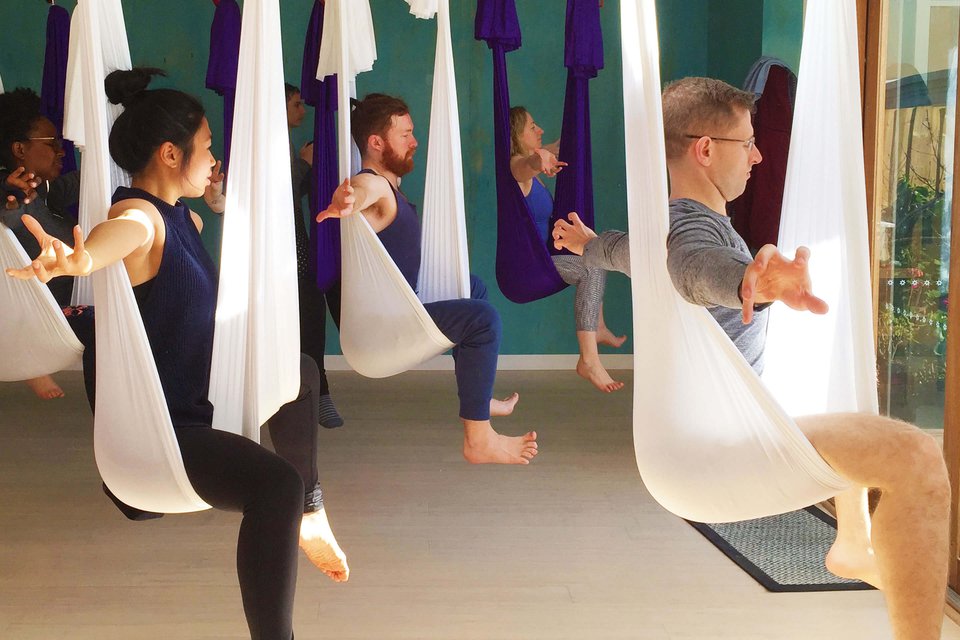 The 8 Most Common Misconceptions about Aerial Yoga